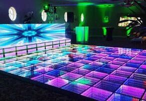 3d infinity led dance floor hire london